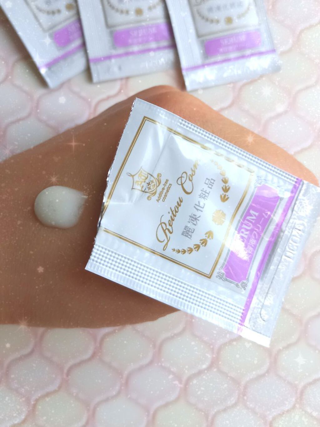 美容液クリーム/麗凍化粧品/フェイスクリームを使ったクチコミ(2枚目)