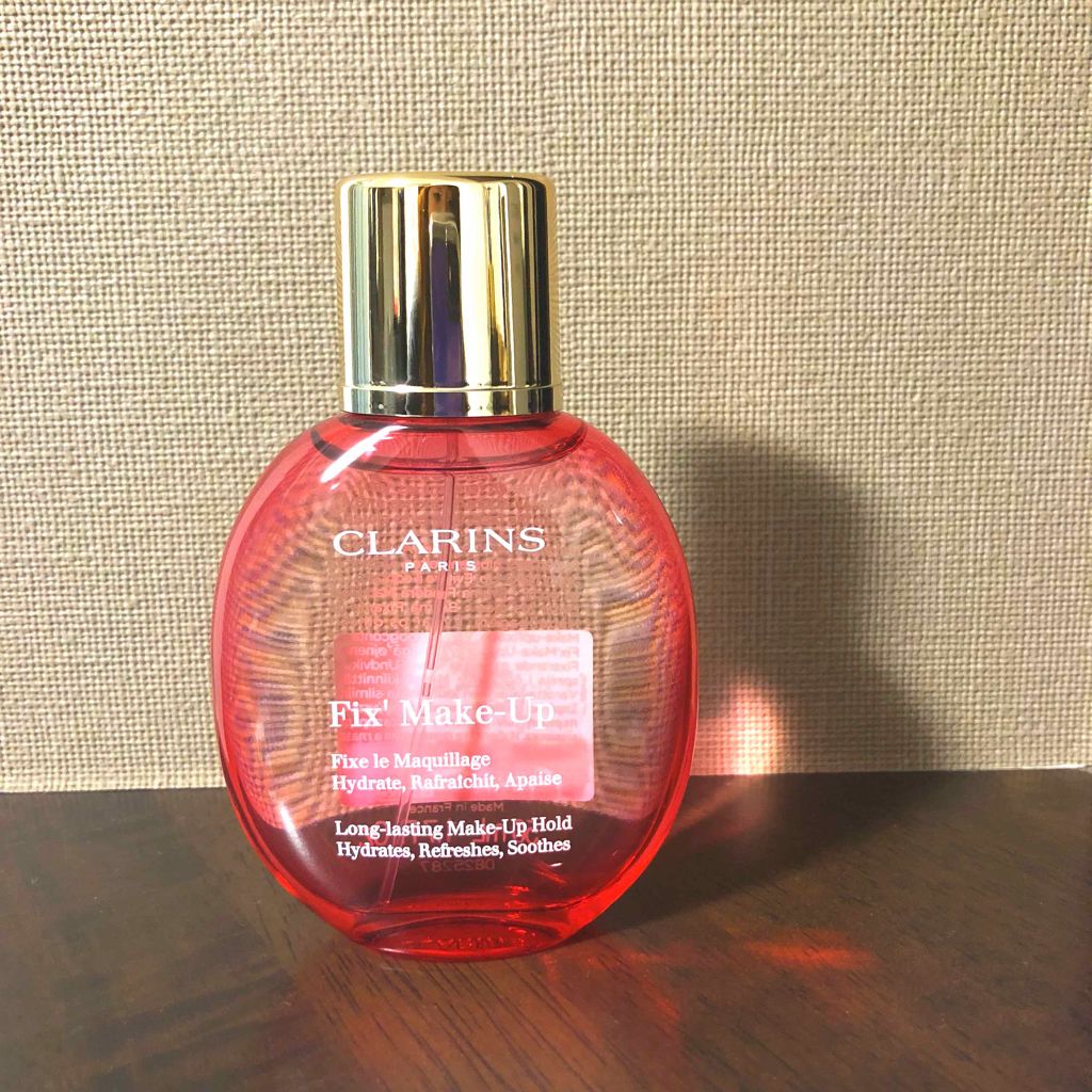 フィックス メイクアップ/CLARINS/ミスト状化粧水を使ったクチコミ（1枚目）