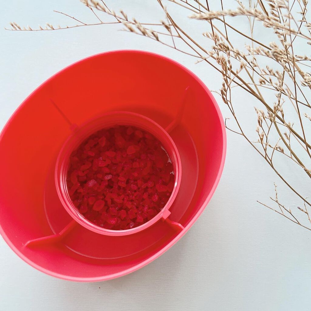 Ayur Time（アーユルタイム） ネロリ＆レモンの香り 720g/アーユルタイム/無機塩系入浴剤を使ったクチコミ（3枚目）