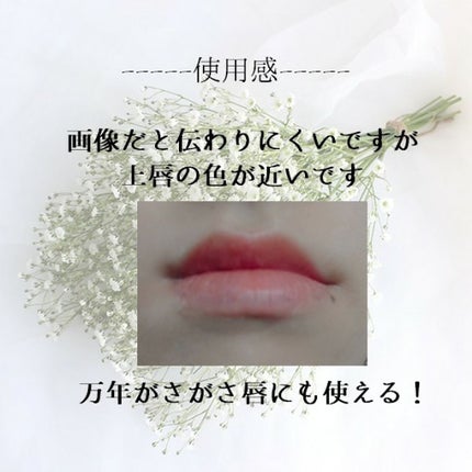 オーガニック認証 精油カラーリップスティック バーニング レッド/THE PUBLIC ORGANIC/口紅を使ったクチコミ(3枚目)