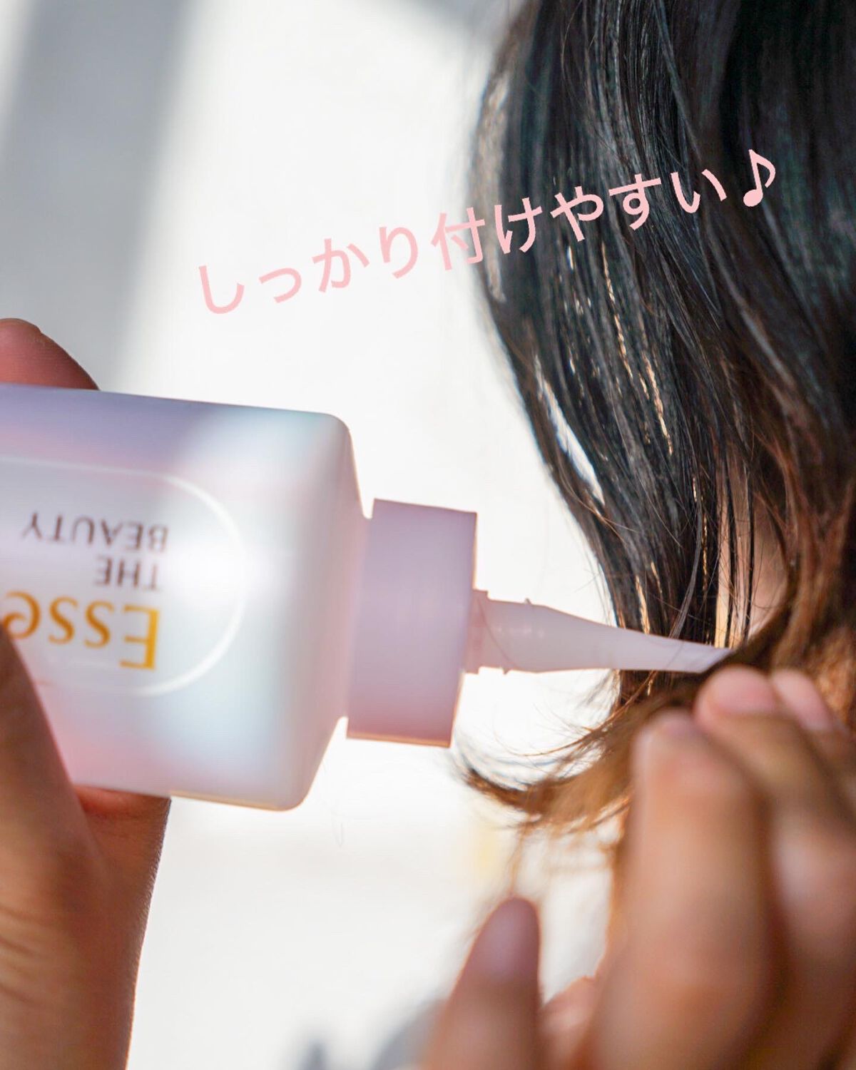 エッセンシャル プレミアム ウォータートリートメント EXスムース/エッセンシャル/アウトバストリートメントを使ったクチコミ(4枚目)