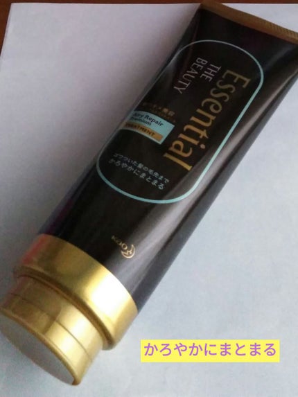 Essential THE BEAUTY 髪のキメ美容プレミアムトリートメント<エアリーリペアプレミアム>/エッセンシャル/洗い流すヘアトリートメントを使ったクチコミ(1枚目)