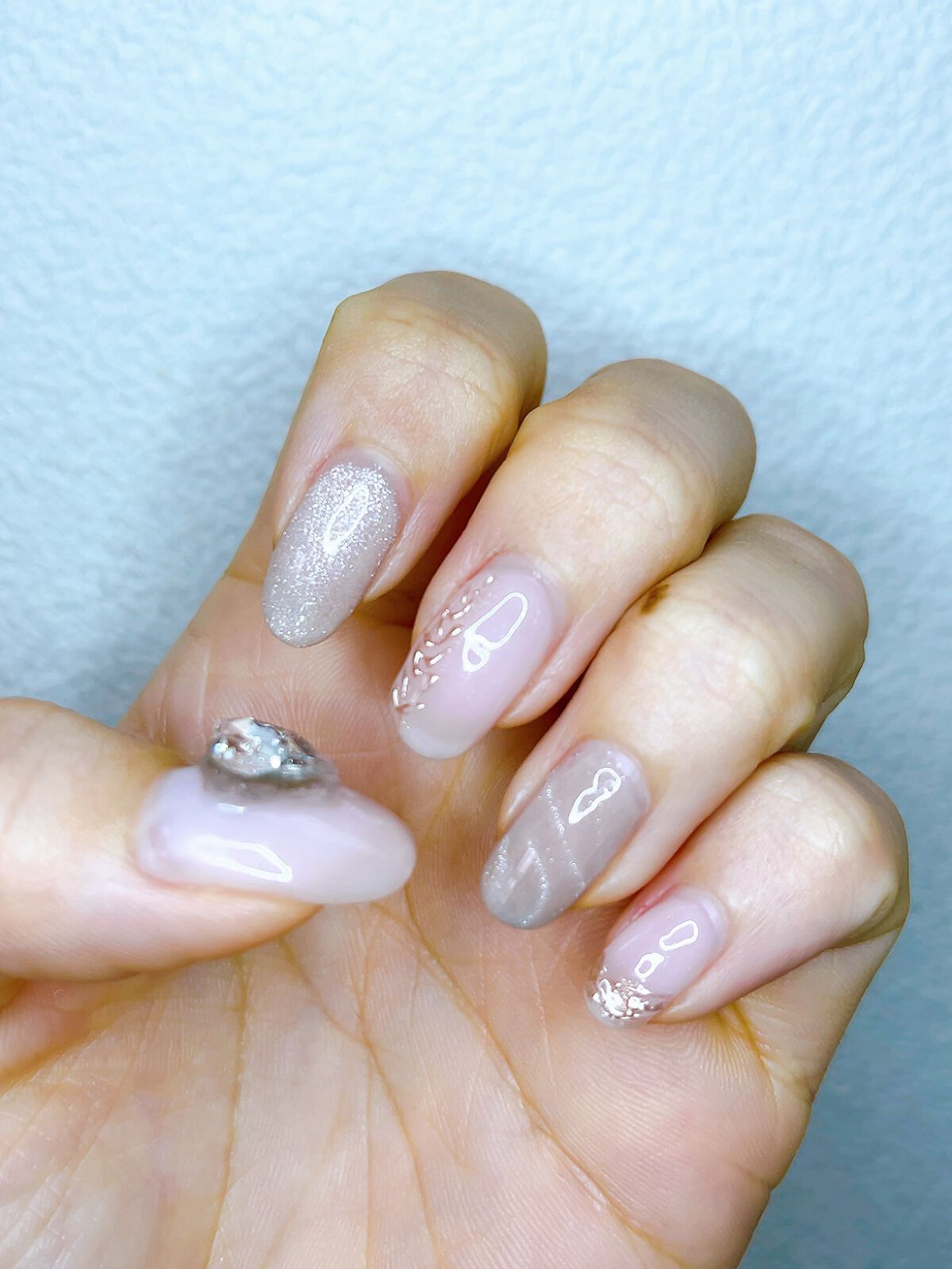 ネイルパーツ/セリア/ネイルチップ・パーツを使ったクチコミ（2枚目）