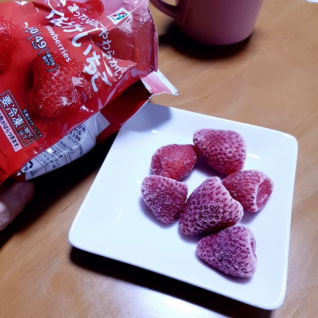 くちどけいちご/セブンプレミアム/食品を使ったクチコミ(3枚目)