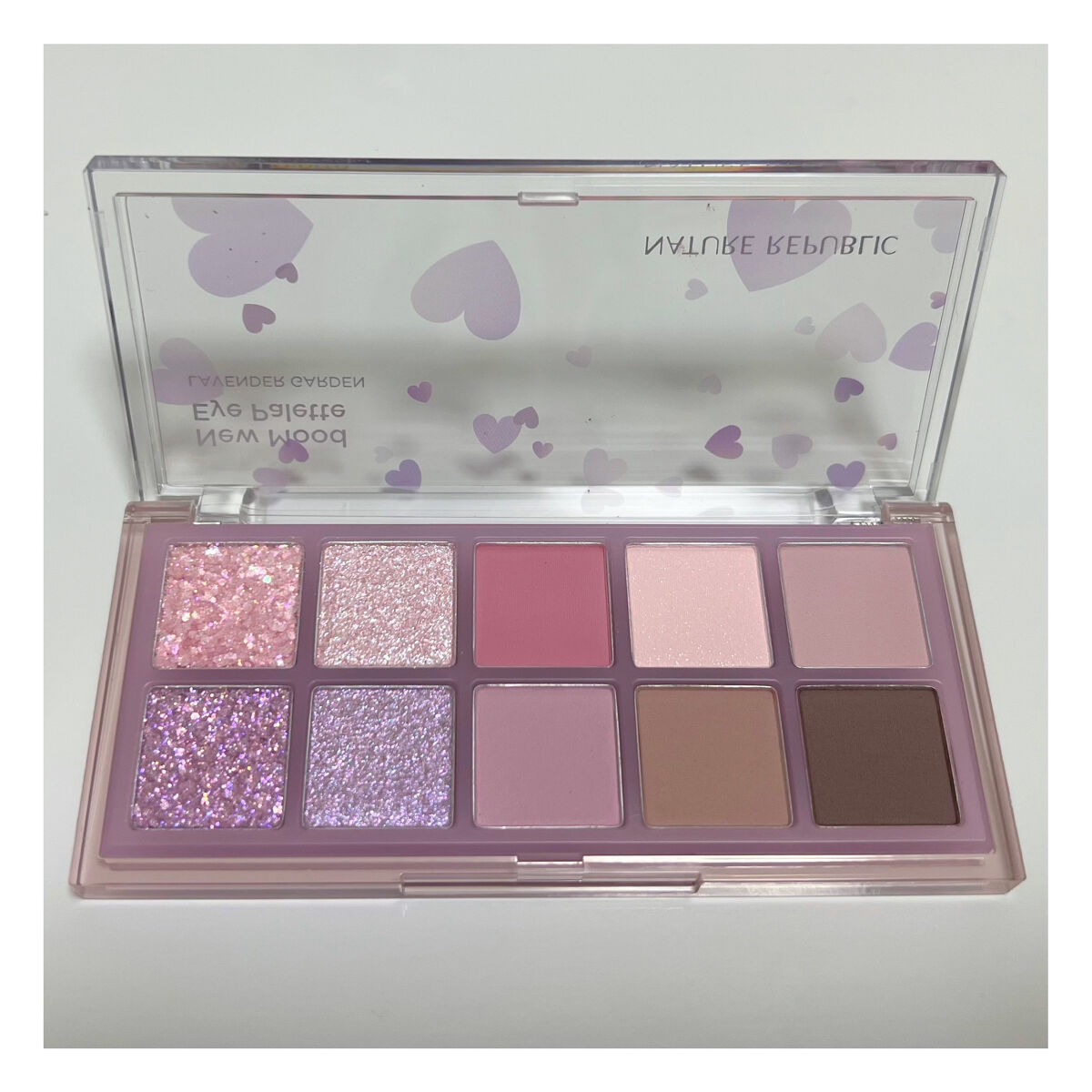 ニュームードアイパレット/ネイチャーリパブリック/アイシャドウパレットを使ったクチコミ（3枚目）