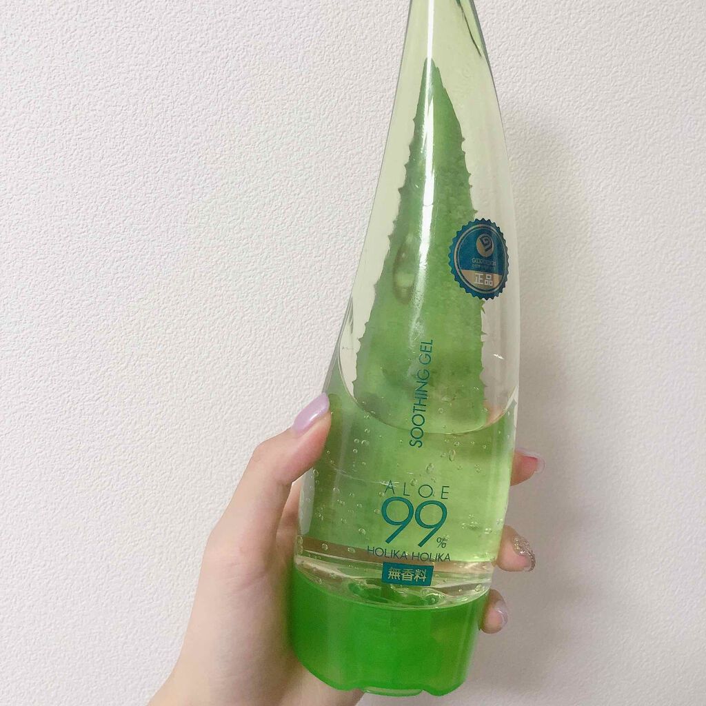 アロエ99% スージングジェル/HOLIKA HOLIKA/ボディローションを使ったクチコミ(1枚目)