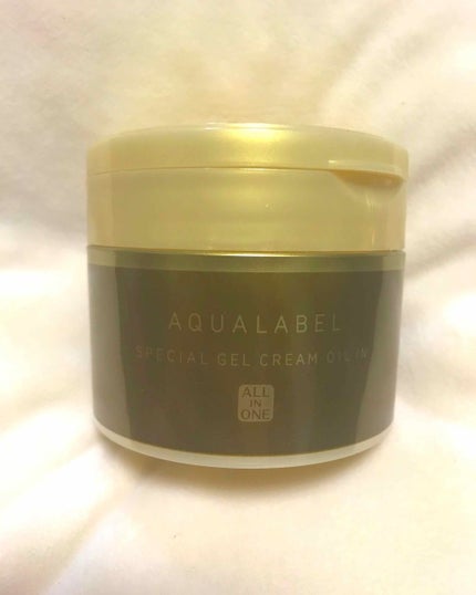 スペシャルジェルクリーム(オイルイン)/アクアレーベル/オールインワン化粧品を使ったクチコミ(1枚目)