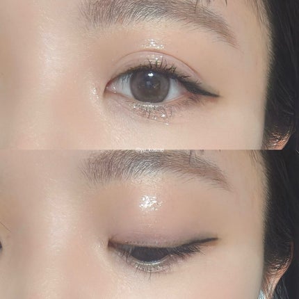 グリッター イルミネーションライナー R/CipiCipi/リキッドアイライナーを使ったクチコミ(5枚目)