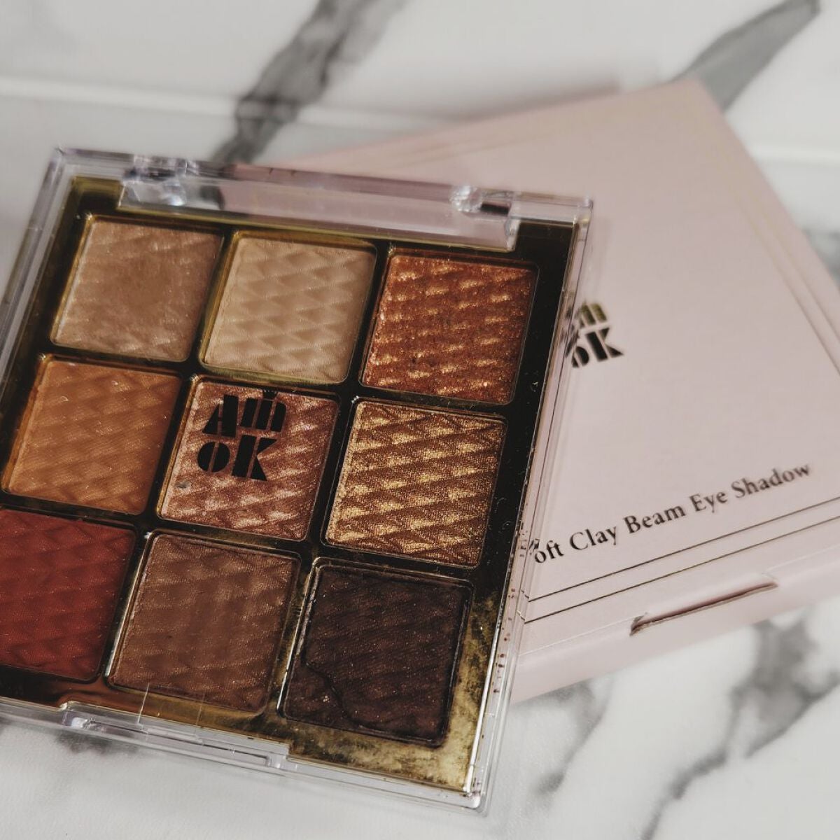 ソフトクレイビームアイシャドウパレット/AMIOK/ジェル・クリームアイシャドウを使ったクチコミ(1枚目)