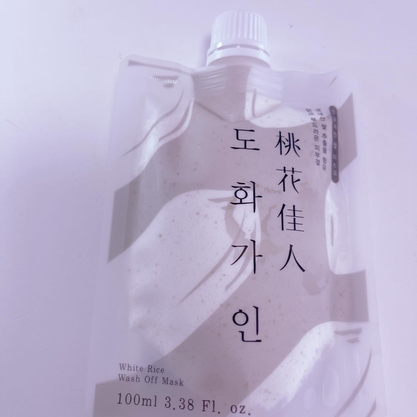 米マスクパック/桃花佳人/スクラブ・ゴマージュを使ったクチコミ(1枚目)
