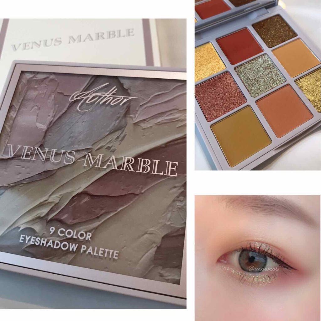VenusMarble 9色アイシャドウパレット/Venus Marble/アイシャドウパレットを使ったクチコミ（1枚目）