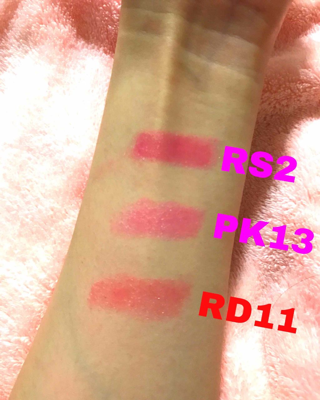 ラスティンググロスリップ/CEZANNE/口紅を使ったクチコミ(3枚目)