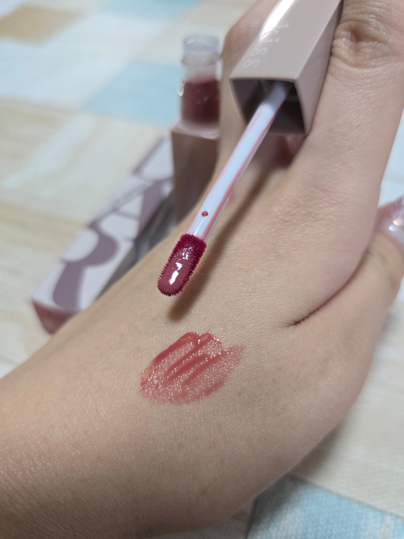 リップアーマー/KiSS/口紅を使ったクチコミ（2枚目）