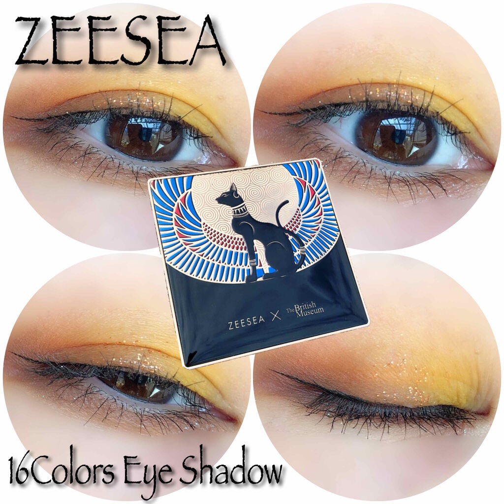 大英博物館 エジプトシリーズ アイシャドウパレット/ZEESEA/アイシャドウパレットを使ったクチコミ(1枚目)