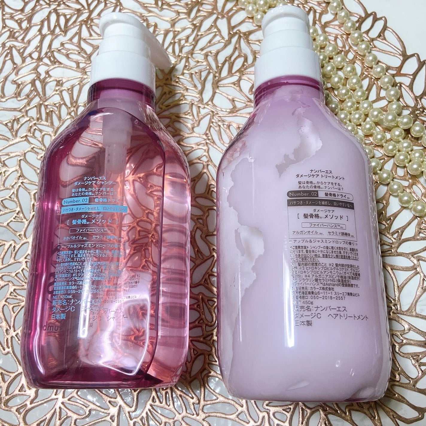 ダメージケア シャンプー/ヘアトリートメント/Number.S /市販シャンプーを使ったクチコミ(5枚目)