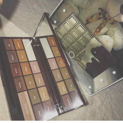 アイラブチョコレート/MAKEUP REVOLUTION/アイシャドウパレットを使ったクチコミ(4枚目)