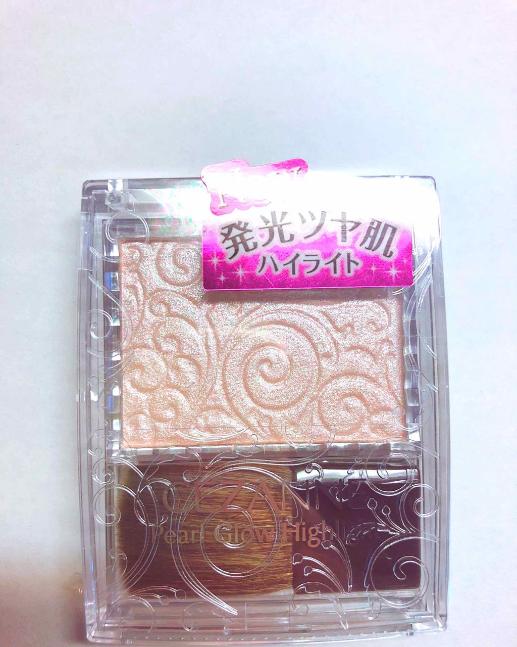 パールグロウハイライト/CEZANNE/パウダーハイライトを使ったクチコミ（1枚目）