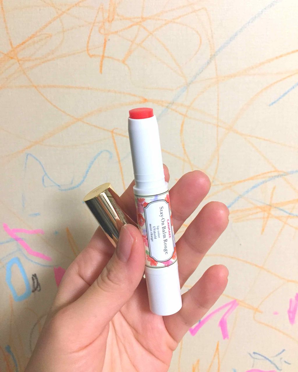 ステイオンバームルージュ/キャンメイク/口紅を使ったクチコミ(1枚目)