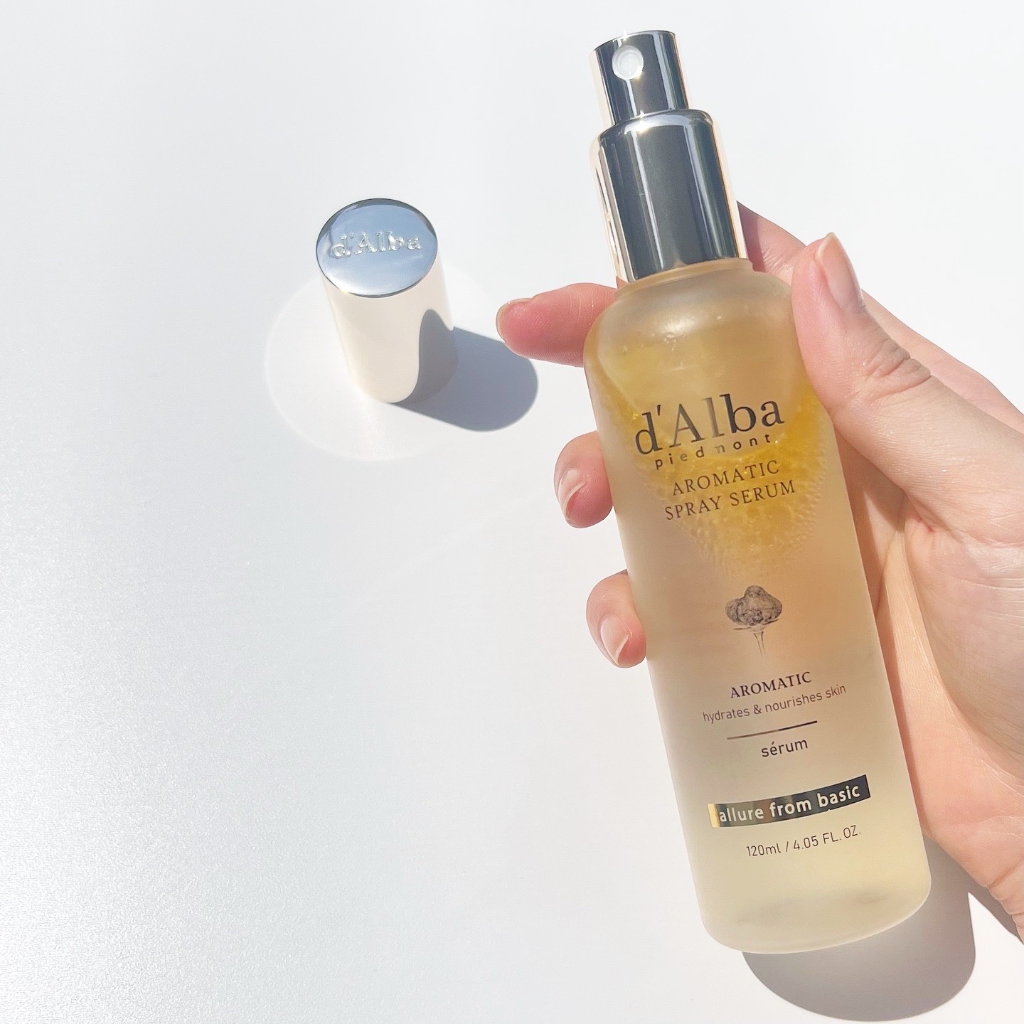 ホワイトトリュフファーストアロマティックスプレーセラム/ダルバ/ミスト状化粧水を使ったクチコミ（2枚目）