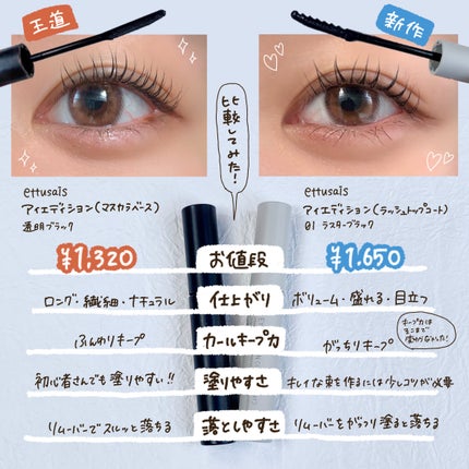 エテュセ アイエディション (マスカラベース)/ettusais/マスカラ下地を使ったクチコミ(5枚目)