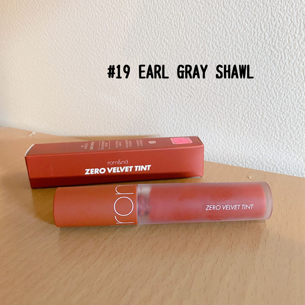 ゼロベルベットティント/rom&nd/リップティントを使ったクチコミ（3枚目）
