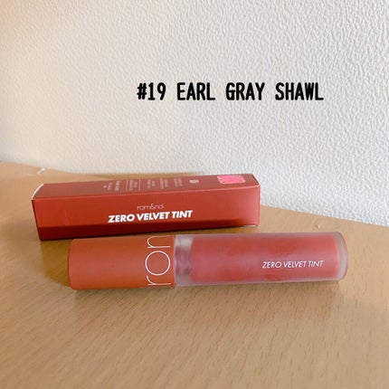 ゼロベルベットティント/rom&nd/リップティントを使ったクチコミ(3枚目)