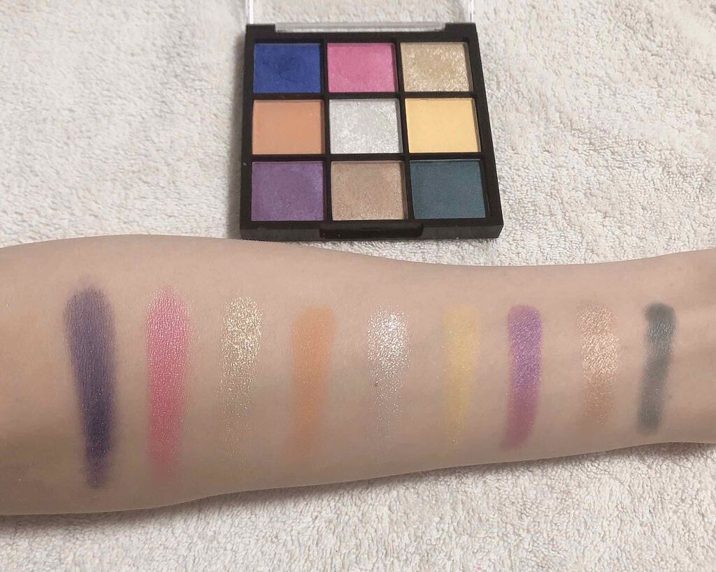 UR GLAM BLOOMING EYE COLOR PALETTE/U R GLAM/アイシャドウパレットを使ったクチコミ(2枚目)