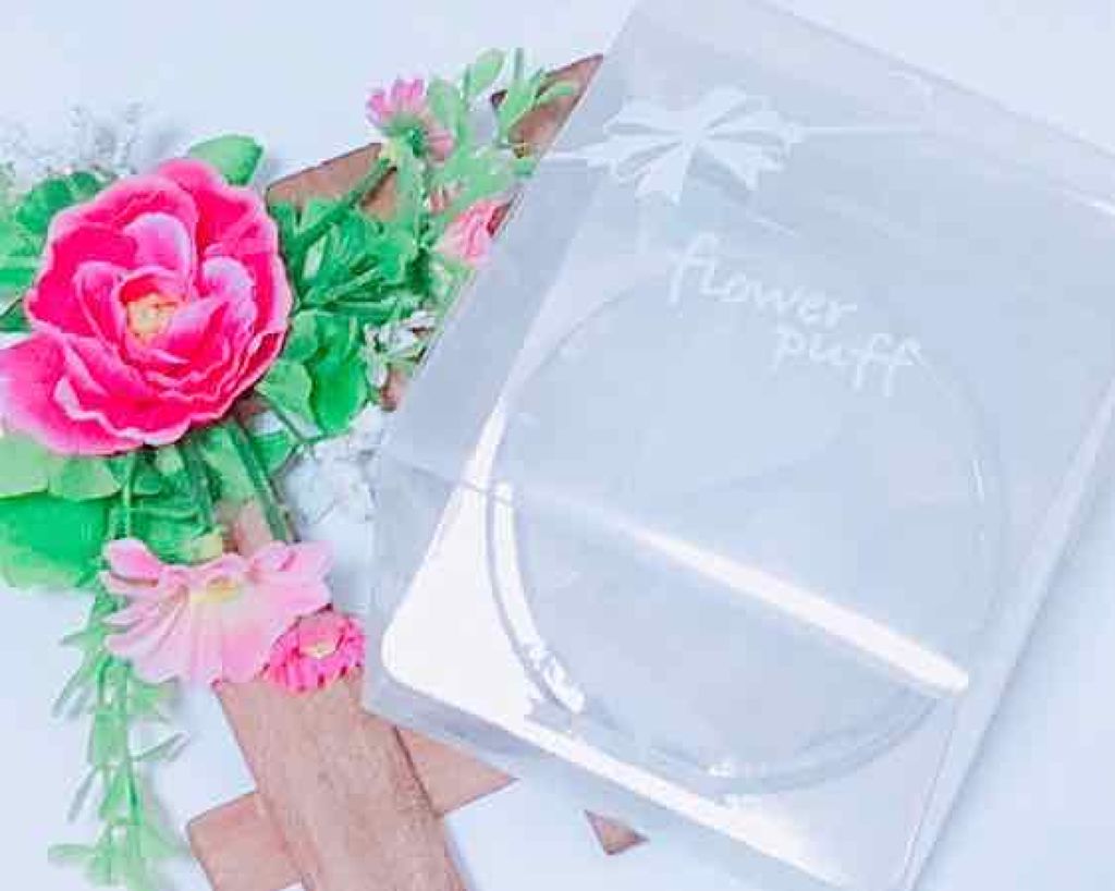 フラワーパフ/石原商店/パフ・スポンジを使ったクチコミ（1枚目）