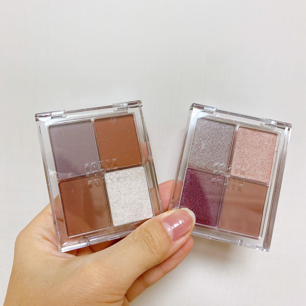 4色アイシャドウパレット 08 エメピスターシュ/aZTK/アイシャドウパレットを使ったクチコミ（2枚目）