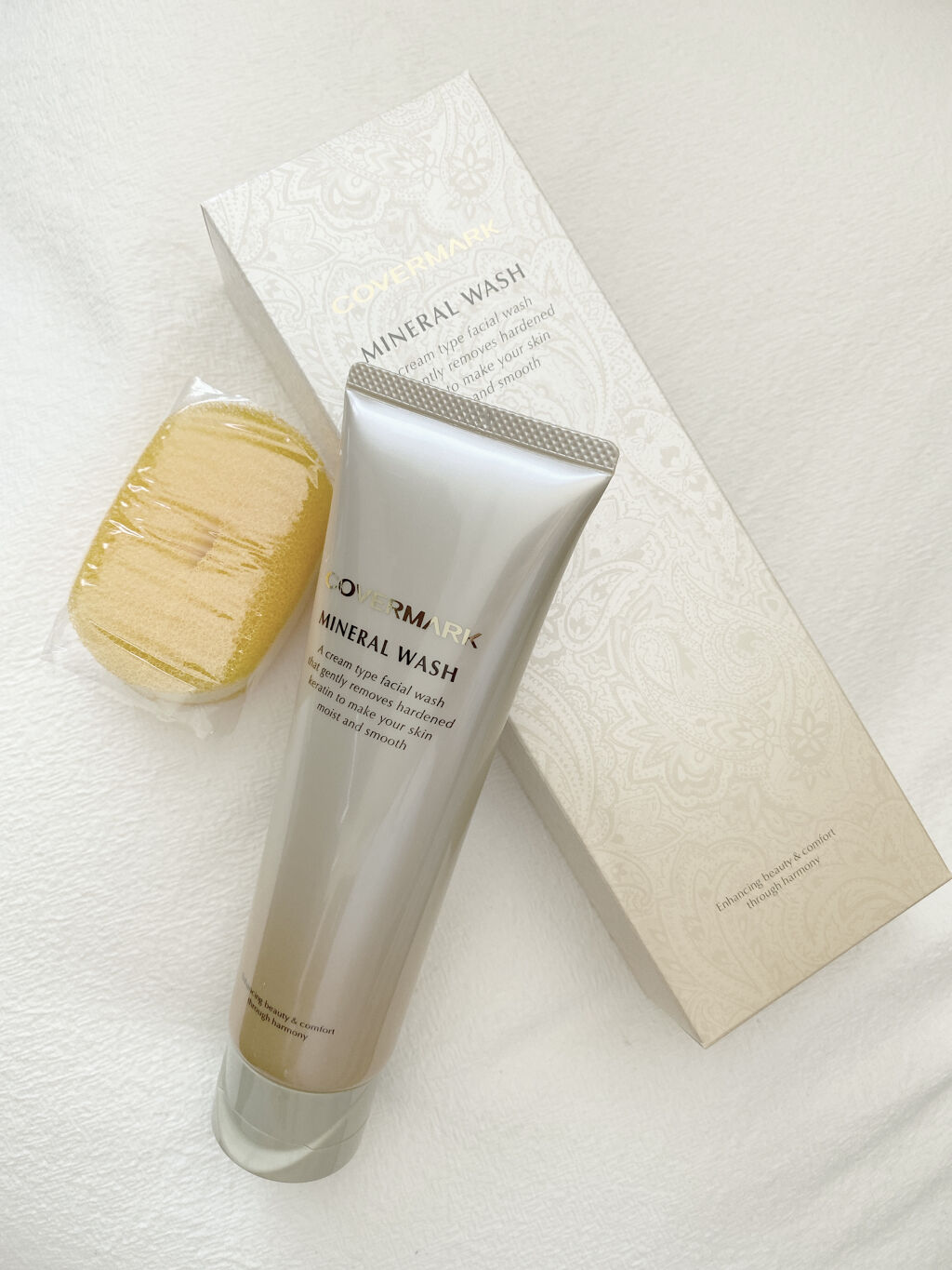 ミネラルウォッシュ/COVERMARK/洗顔フォームを使ったクチコミ（1枚目）