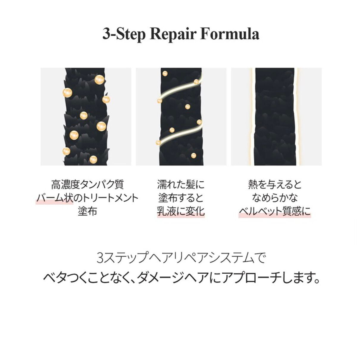 LPTケラチンリペアトリートメント/Daleaf/洗い流すヘアトリートメントを使ったクチコミ(4枚目)