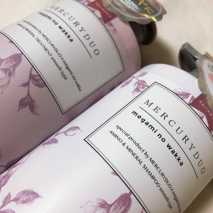 MERCURYDUO シャンプー【スムース】・トリートメント【スムース】/R&/市販シャンプーを使ったクチコミ(2枚目)