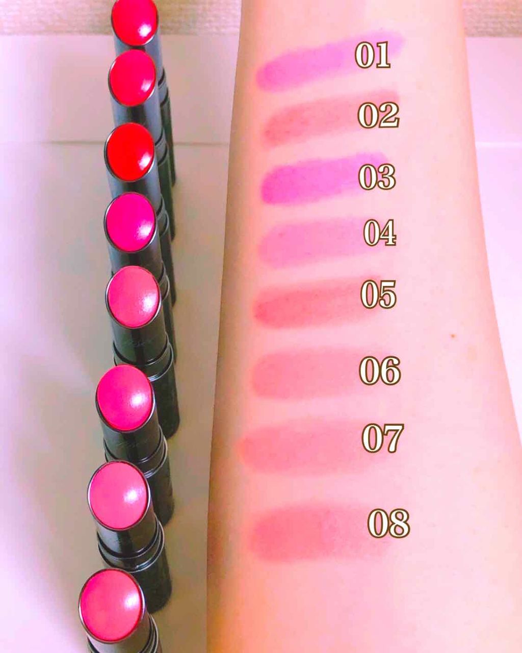 マイレッド ルージュ/Visée/口紅を使ったクチコミ（3枚目）