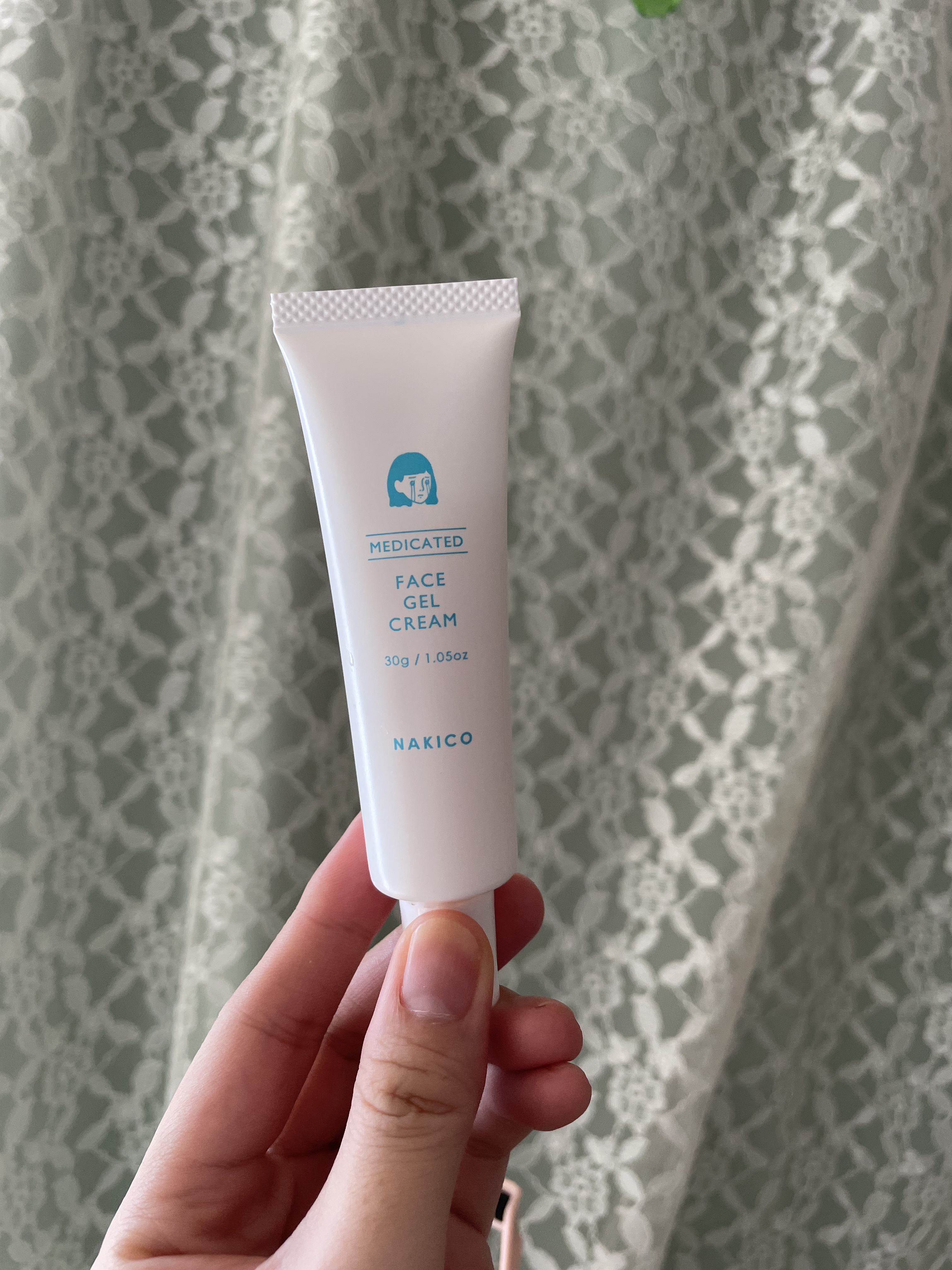 薬用制汗フェイスジェルクリーム/NAKICO/デオドラント・制汗剤を使ったクチコミ（1枚目）