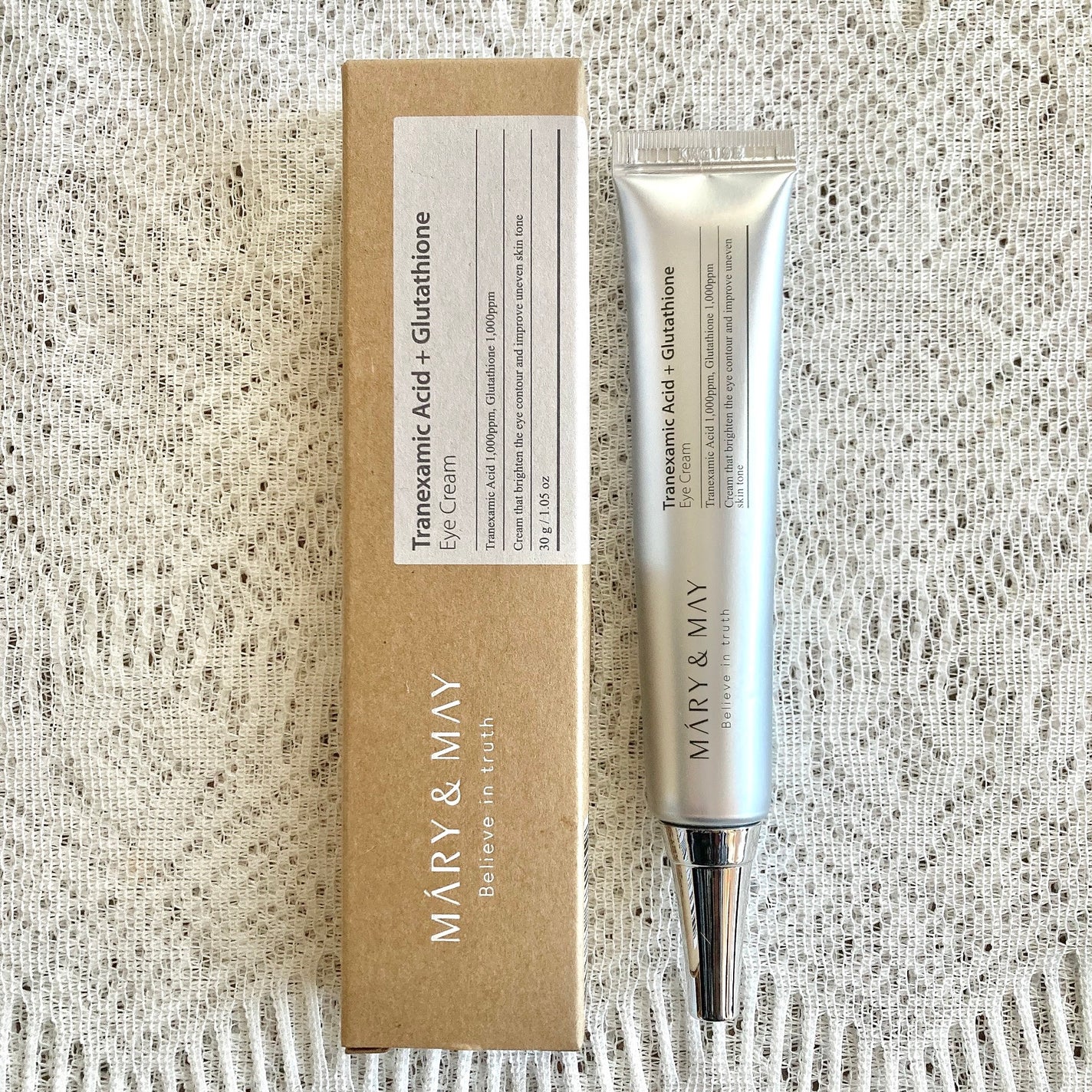 トラネキサム酸+グルタチオン アイクリーム/MARY&MAY/アイケア・アイクリームを使ったクチコミ(3枚目)
