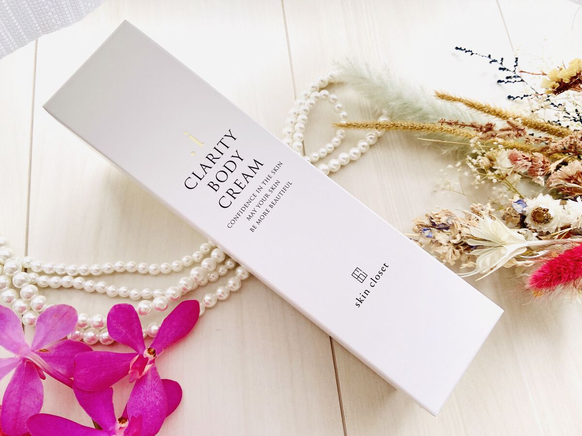 i CLARITY BODY CREAM/skin closet/ボディクリームを使ったクチコミ（2枚目）