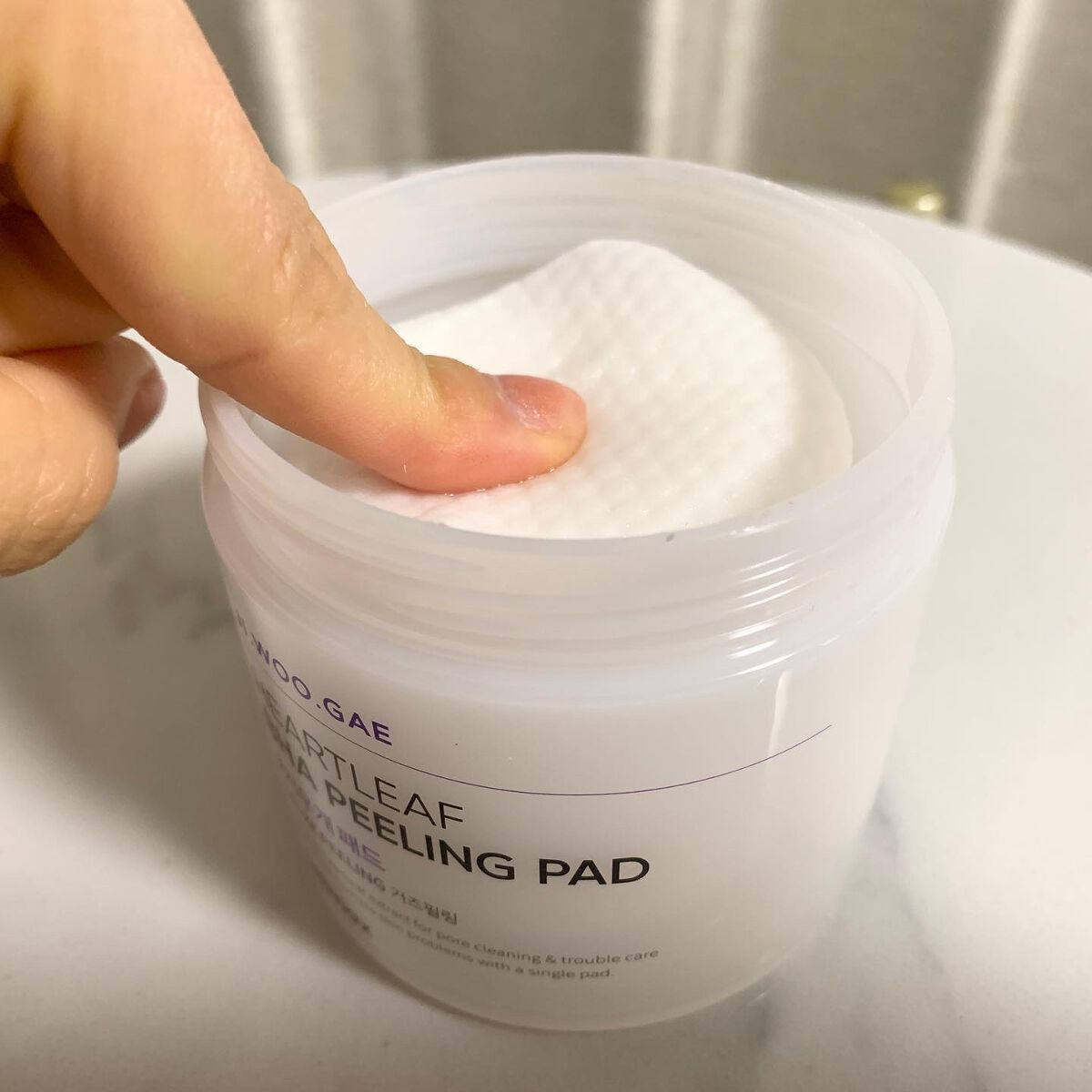 BHA消しゴムピーリングパッド/celimax/トナーパッドを使ったクチコミ(5枚目)