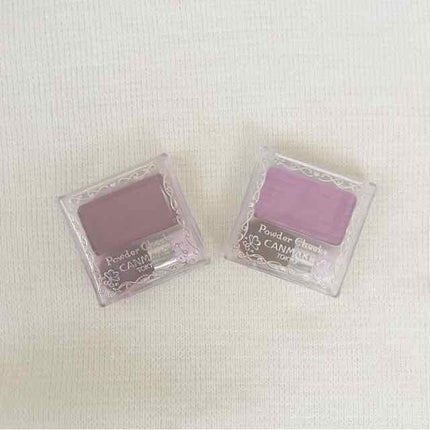 【旧品】パウダーチークス/キャンメイク/パウダーチークを使ったクチコミ(1枚目)