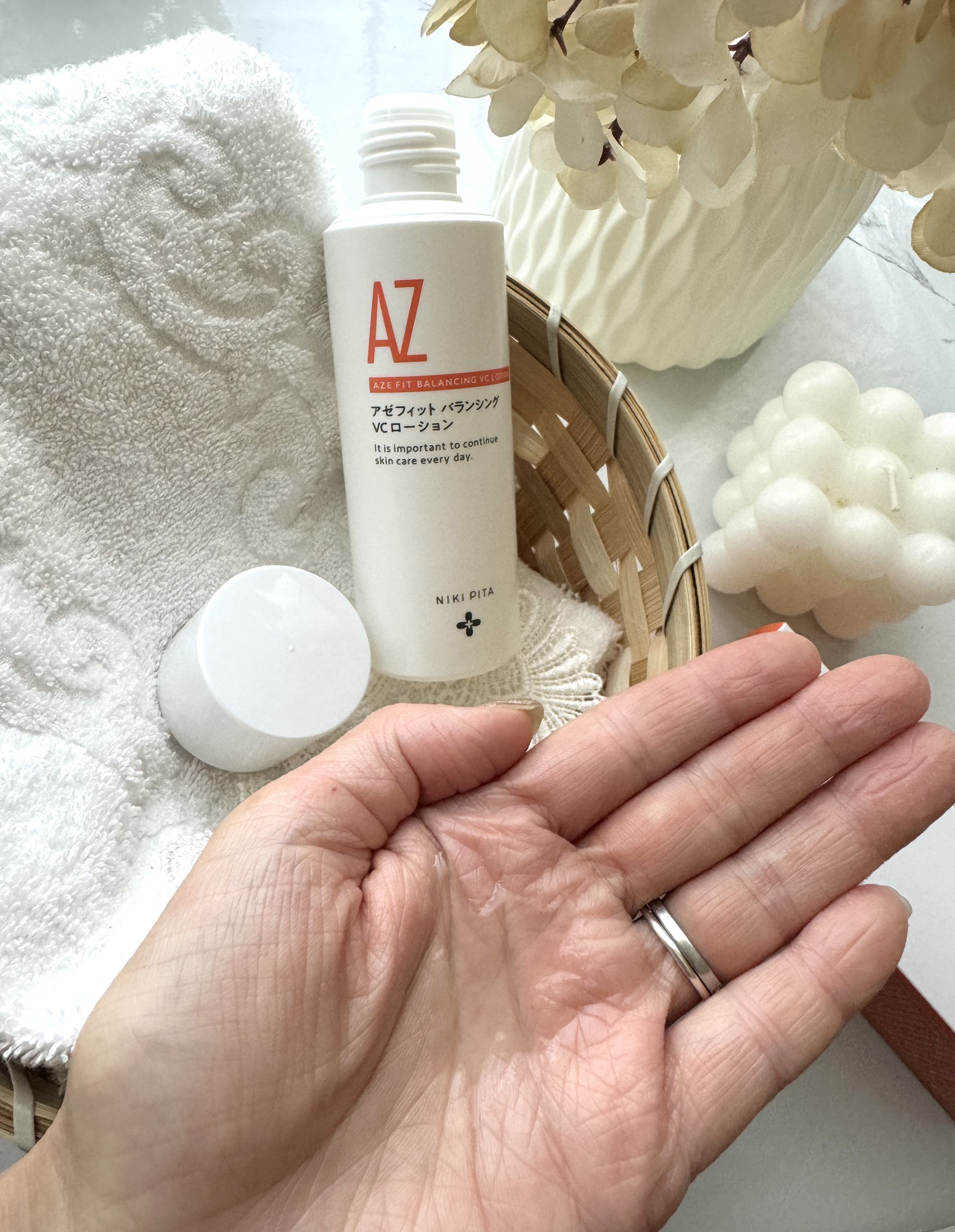 アゼフィットバランシングVCローション/NIKI PITA/化粧水を使ったクチコミ（3枚目）