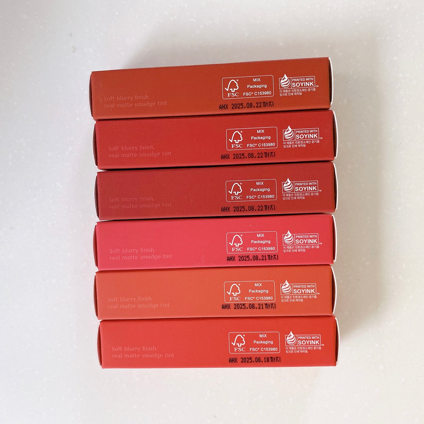 スマッジティント FLOWER MARKET/BBIA/リップティントを使ったクチコミ(5枚目)