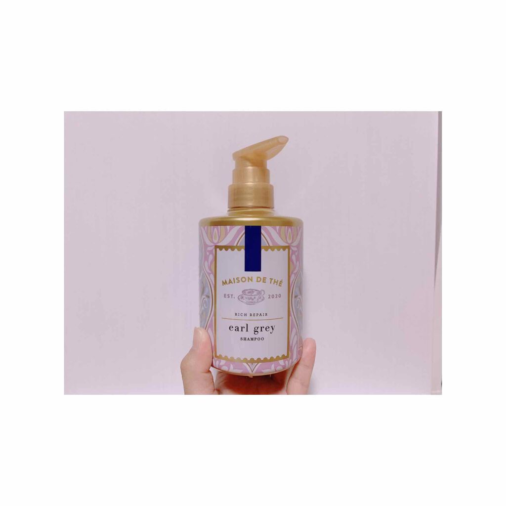 リッチリペア シャンプー／トリートメント/MAISON DE THÉ/市販シャンプーを使ったクチコミ（2枚目）