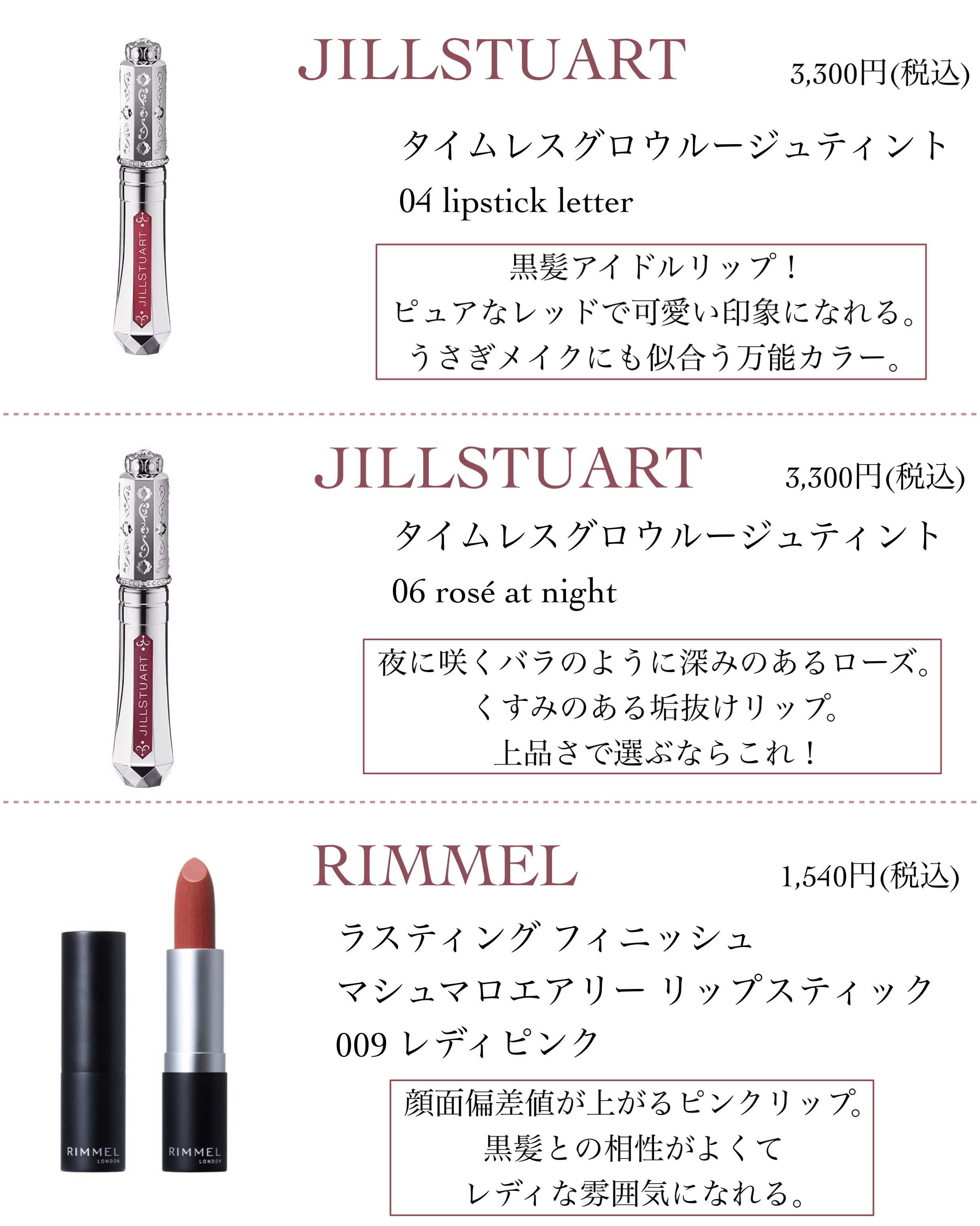 ラスティング フィニッシュ マシュマロエアリー リップスティック 009 レディピンク/リンメル ロンドン/口紅を使ったクチコミ（3枚目）