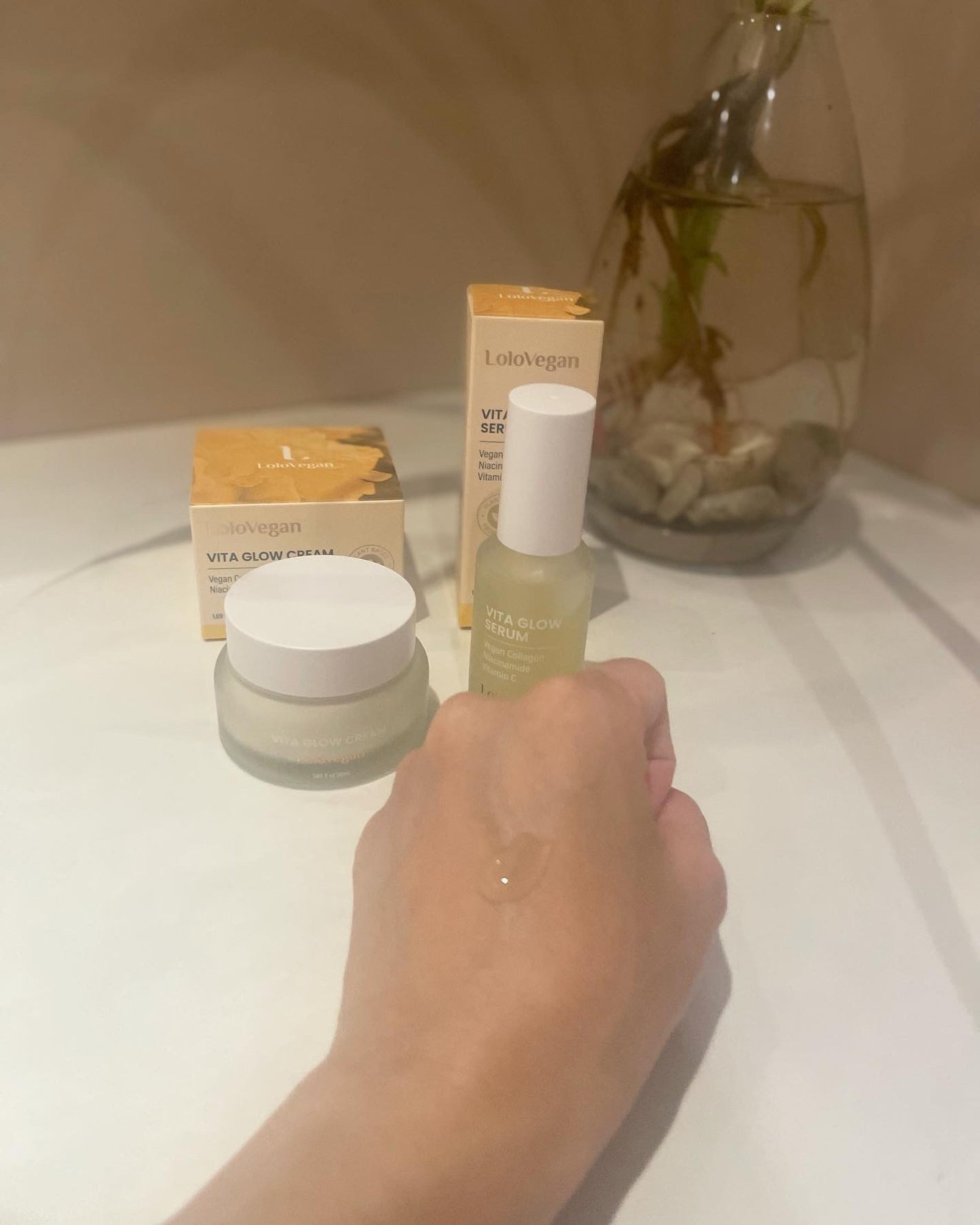 シトラスゆずバイタライジングセラム/Lolovegan/美容液を使ったクチコミ(3枚目)