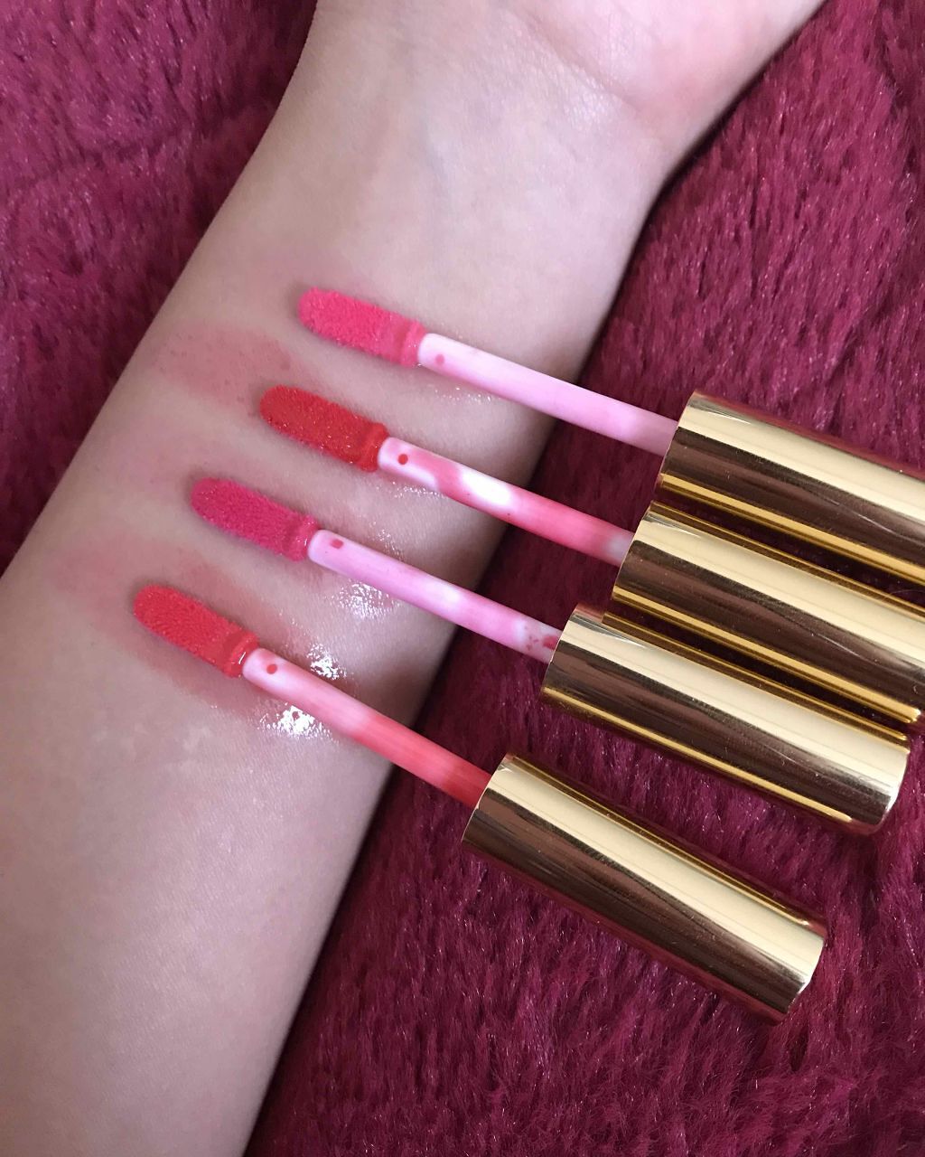 リップティントシロップ/キャンメイク/リップティントを使ったクチコミ（3枚目）