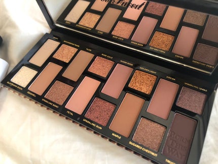 ボーン ディス ウェイ ザ ナチュラル ヌード アイシャドウ パレット/Too Faced/アイシャドウパレットを使ったクチコミ(1枚目)