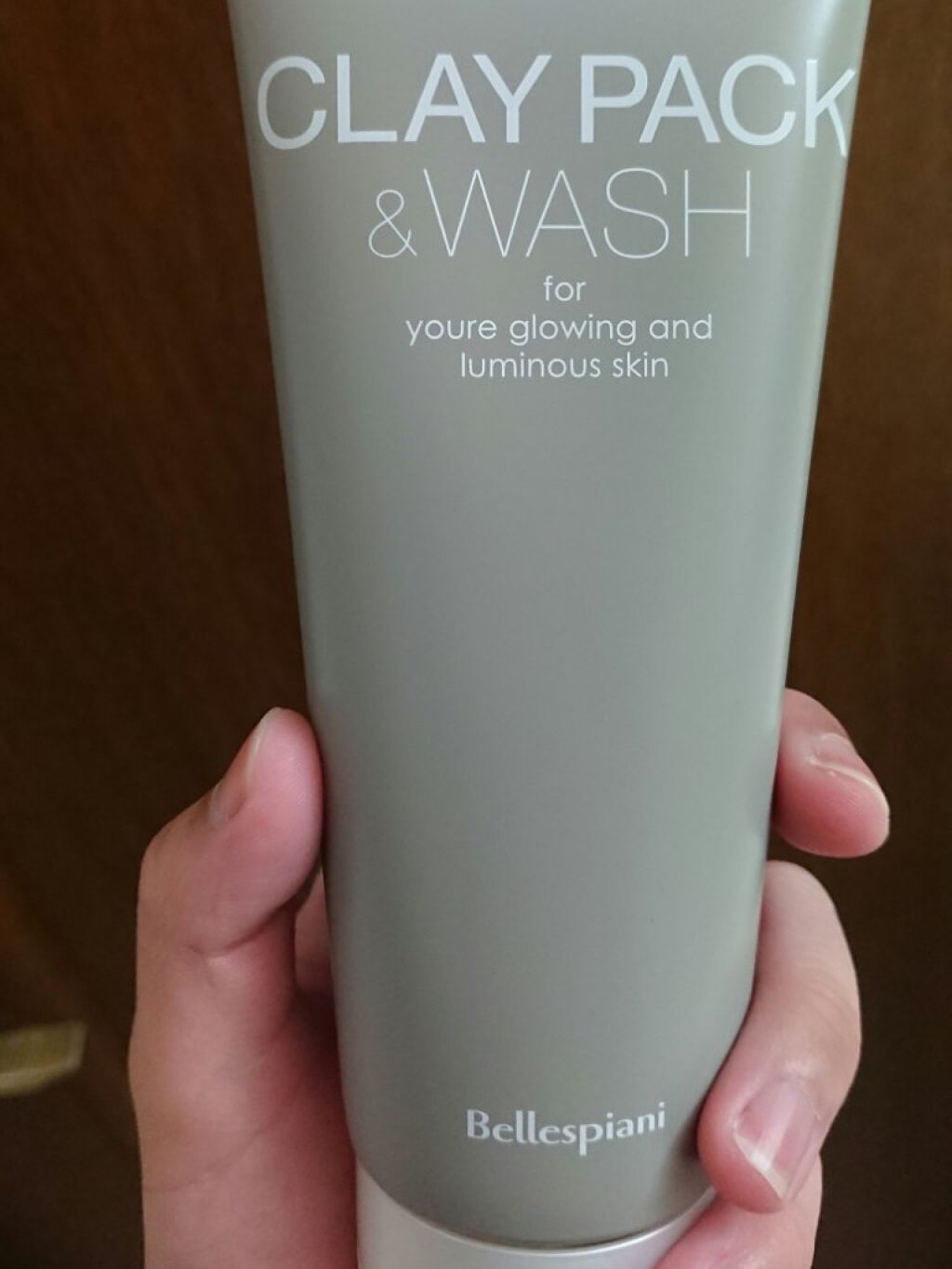 クレイパック&ウォッシュ/Bellespiani/洗顔フォームを使ったクチコミ(1枚目)