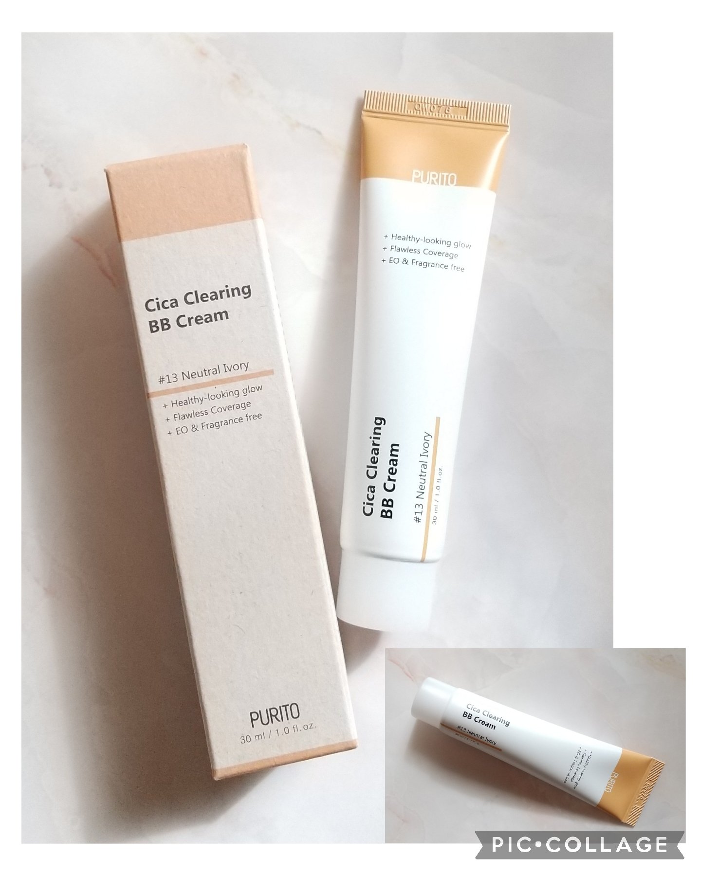 Cica Clearing BB Cream/PURITO/化粧下地を使ったクチコミ（1枚目）