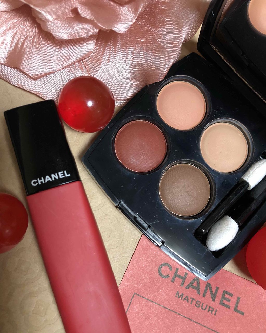 レ キャトル オンブル/CHANEL/アイシャドウパレットを使ったクチコミ（1枚目）