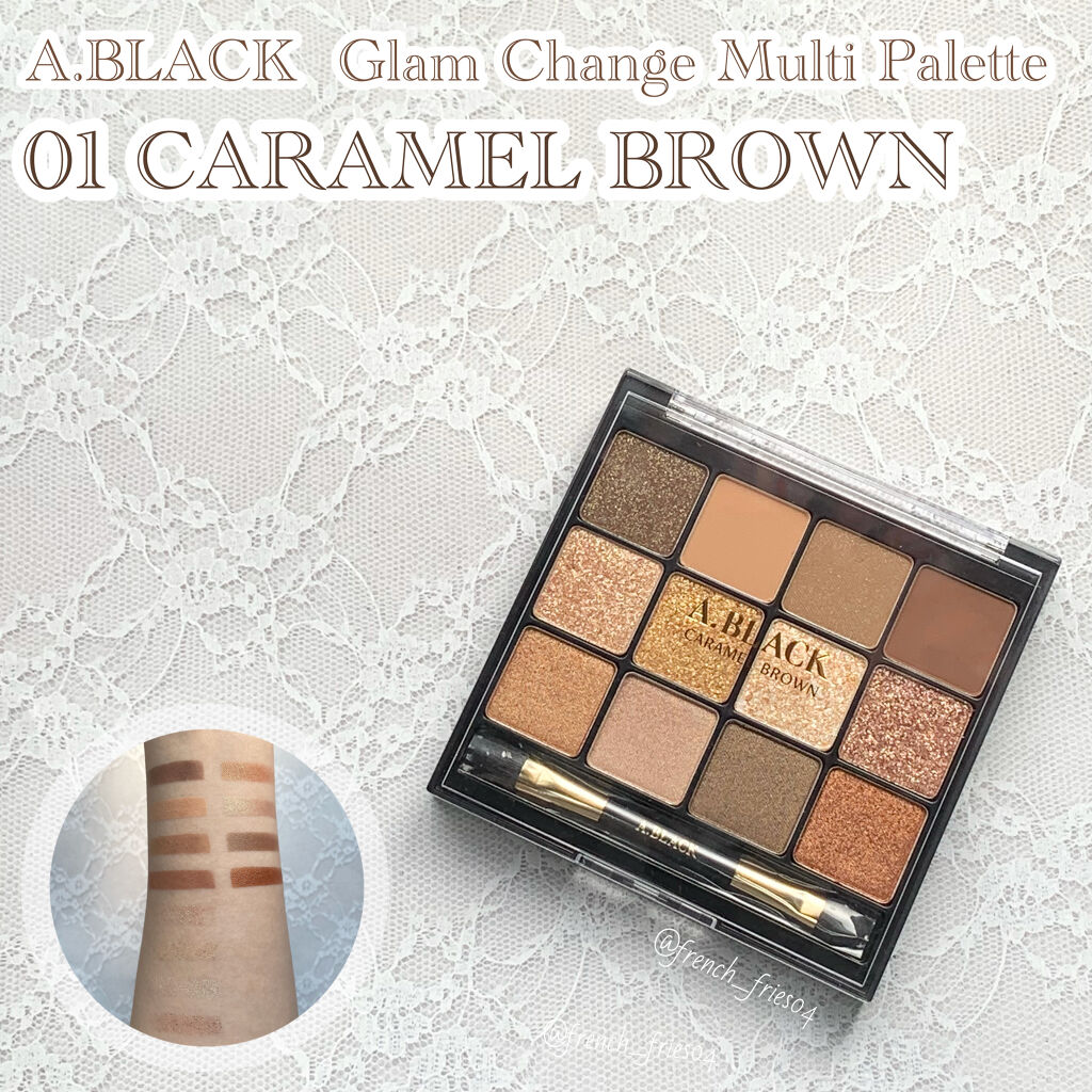 グラムチェンジマルチパレット/A.BLACK/マルチパレットを使ったクチコミ（1枚目）