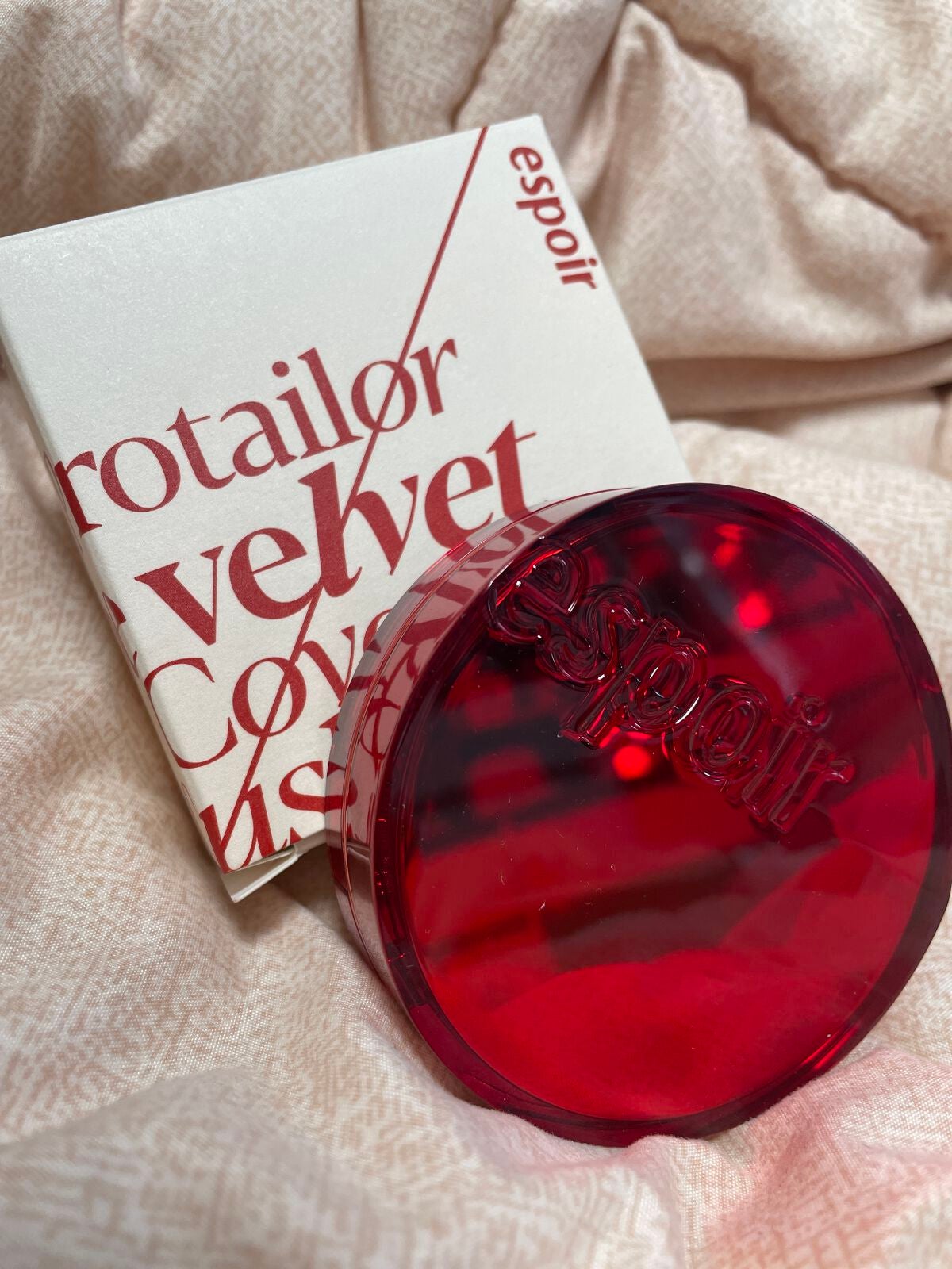 プロテーラービーベルベットカバークッション/espoir/クッションファンデーションを使ったクチコミ(1枚目)